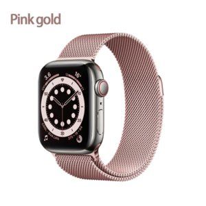 NEW Pink Gold Magnetic Stainless For Apple Watch